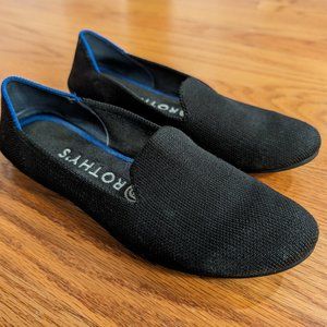 Rothy's black loafers size 5.5